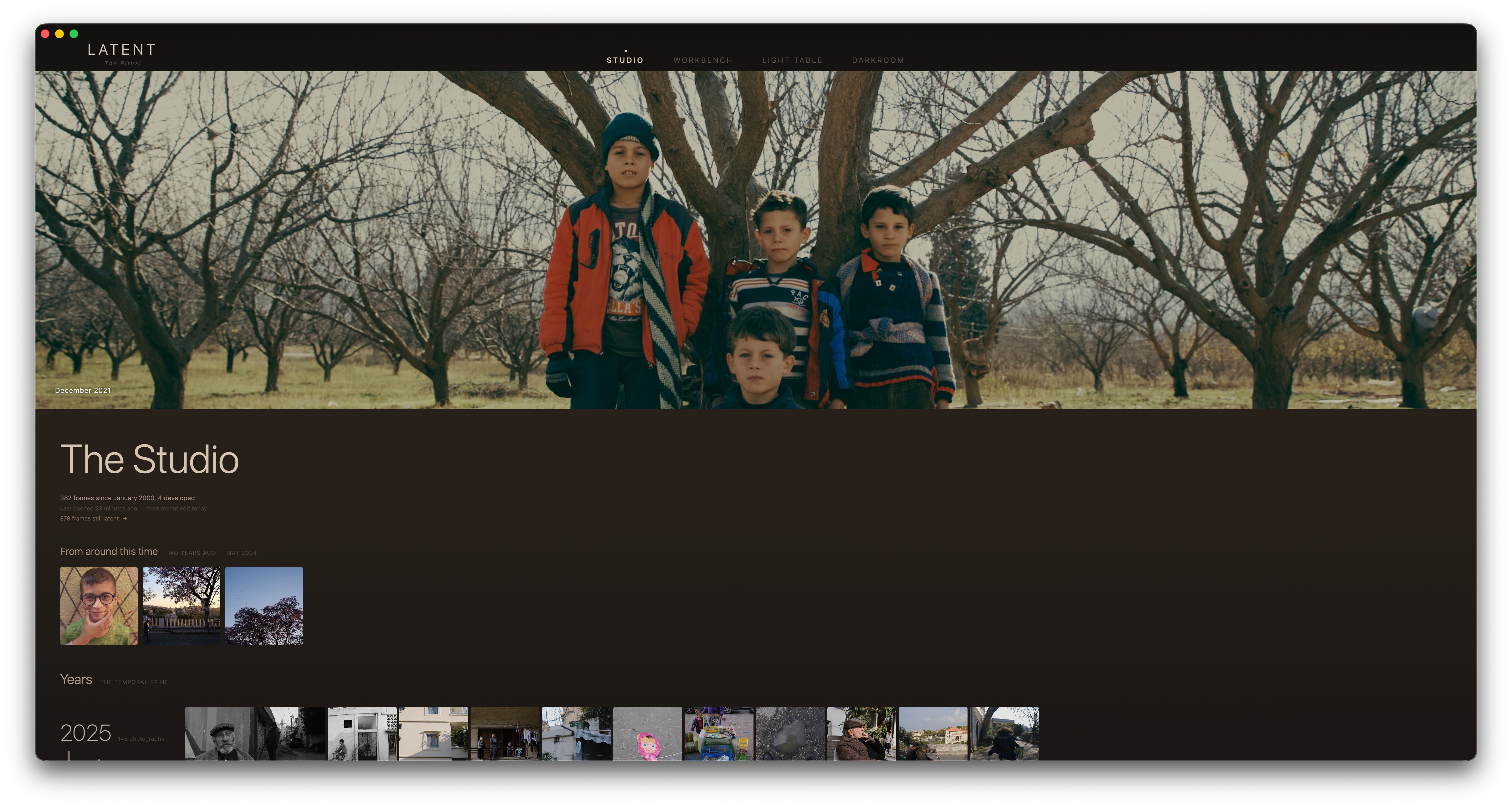 Retouch stage — spotting and clone